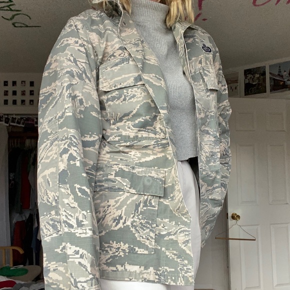 USA Airforce camouflage utility jacket - Picture 3 of 5